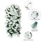 ArtificialFlowers for Outdoor Decor, 2 Pcs Fake Silk White Morning Glory Long Vines UV Resistant Look Real for Home Porch Patio Balcony Planter Decoration